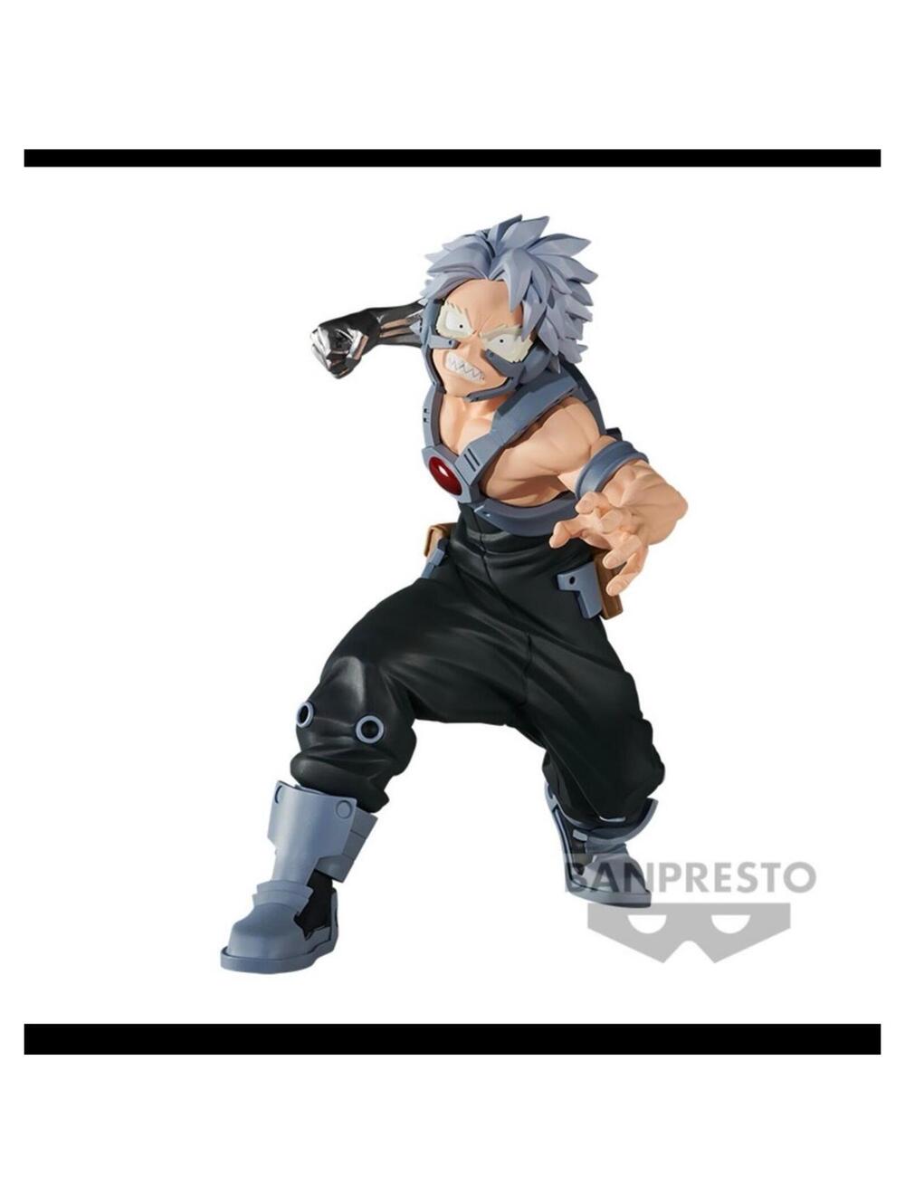 Banpresto My Hero Academia Tetsutetsu Figure Unisex OS Black New Amazing Heroes